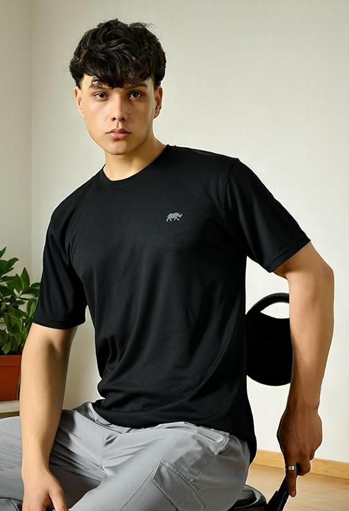 RynoGear Men's Crewneck Short Sleeve T-Shirts for Men || T-Shirts for Men